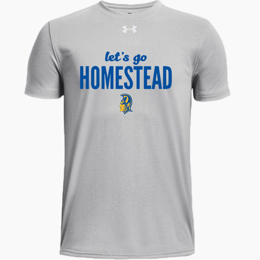 HOMESTEAD HIGH SCHOOL SPARTANS <span class="pdp-name-mascot">HOMESTEAD SPARTANS</span> UA Youth Team Tech Short Sleeve T-Shirt