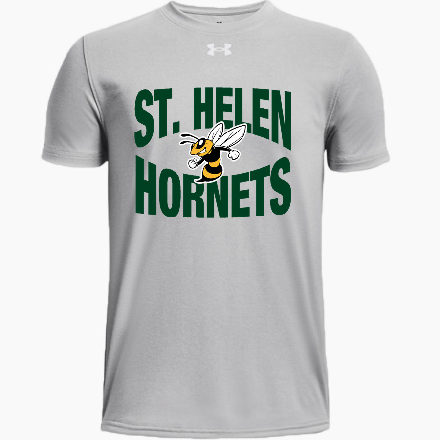 St. Helen Hornets <span class="pdp-name-mascot">St. Helen School Hornets</span> UA Youth Team Tech Short Sleeve T-Shirt