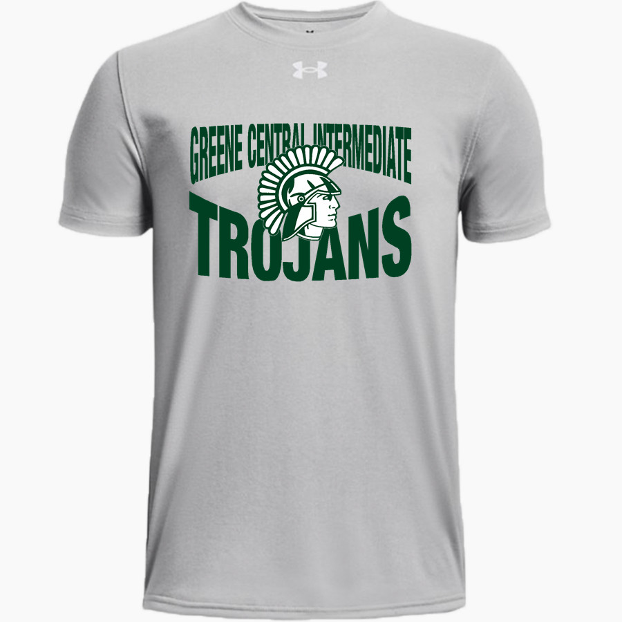 Greene Central Intermediate Trojans <span class="pdp-name-mascot">Greene Central Intermediate Trojans</span> UA Youth Team Tech Short Sleeve T-Shirt