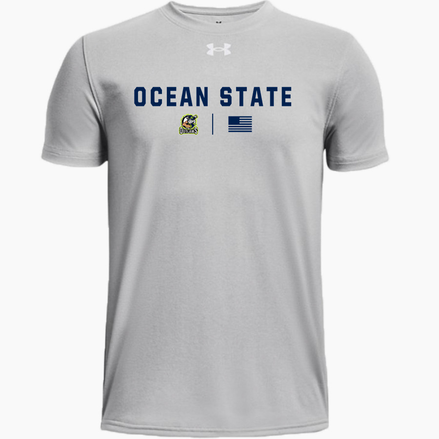 Ocean State Outlaws Outlaws <span class="pdp-name-mascot">Ocean State Outlaws</span> UA Youth Team Tech Short Sleeve T-Shirt