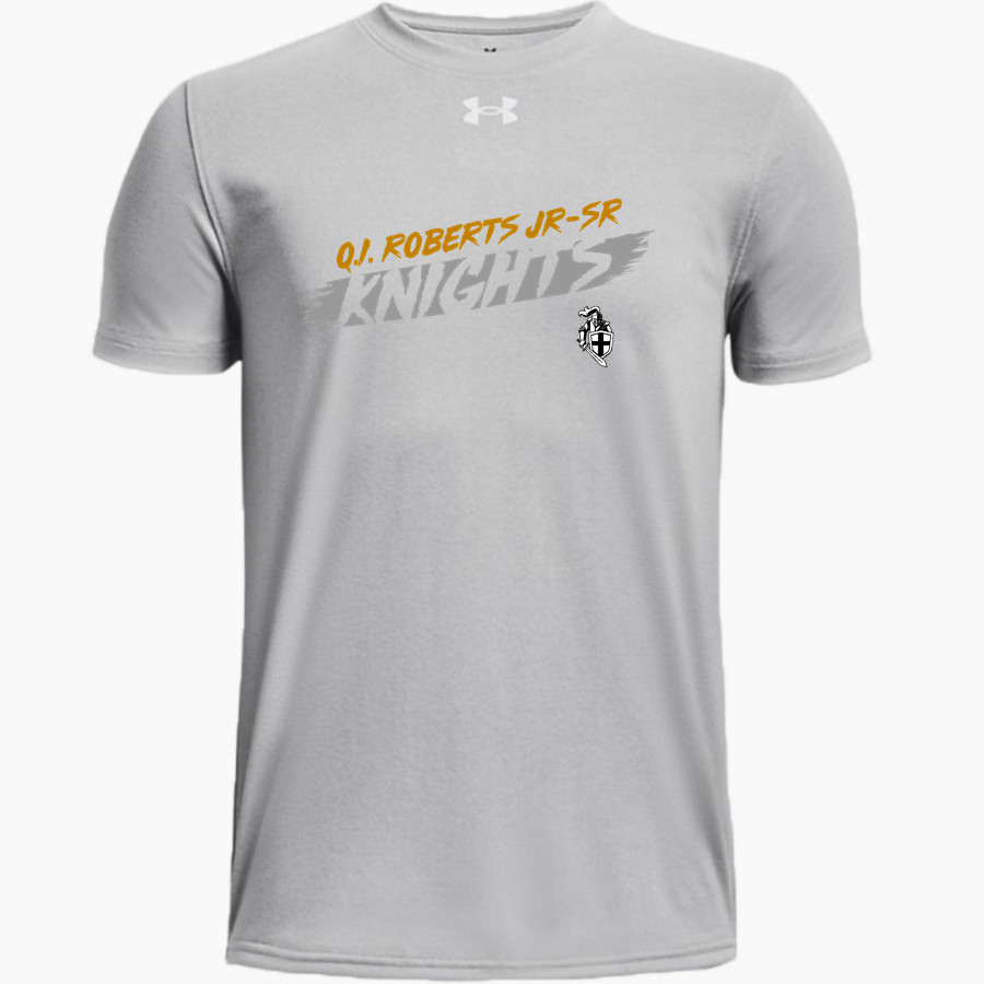 Q.i. Roberts Jr-sr Knights <span class="pdp-name-mascot">Q.i. Roberts Jr-sr Knights</span> UA Youth Team Tech Short Sleeve T-Shirt