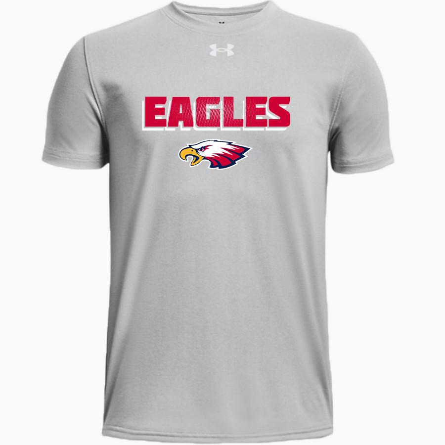 Milton Eagles UA Youth Team Tech Short Sleeve T-Shirt