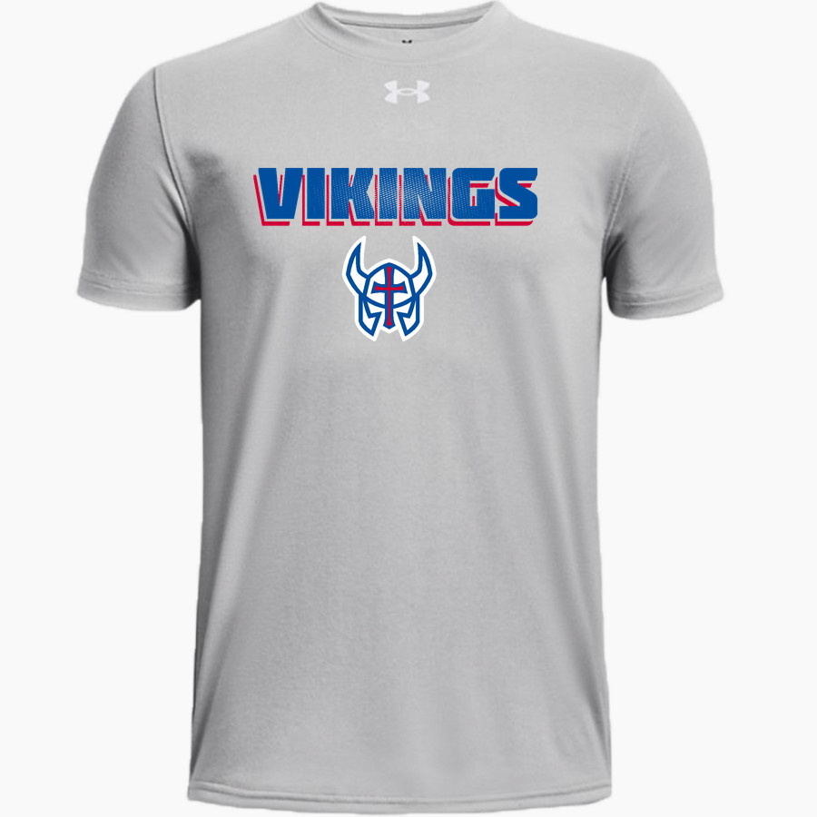 Wisconsin Lutheran Vikings UA Youth Team Tech Short Sleeve T-Shirt