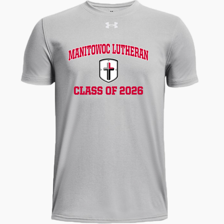 Manitowoc Lutheran Lancers <span class="pdp-name-mascot">Manitowoc Lutheran High School Lancers</span> UA Youth Team Tech Short Sleeve T-Shirt