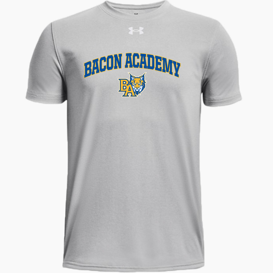 BACON ACADEMY BOBCATS <span class="pdp-name-mascot">BACON ACADEMY BOBCATS</span> UA Youth Team Tech Short Sleeve T-Shirt