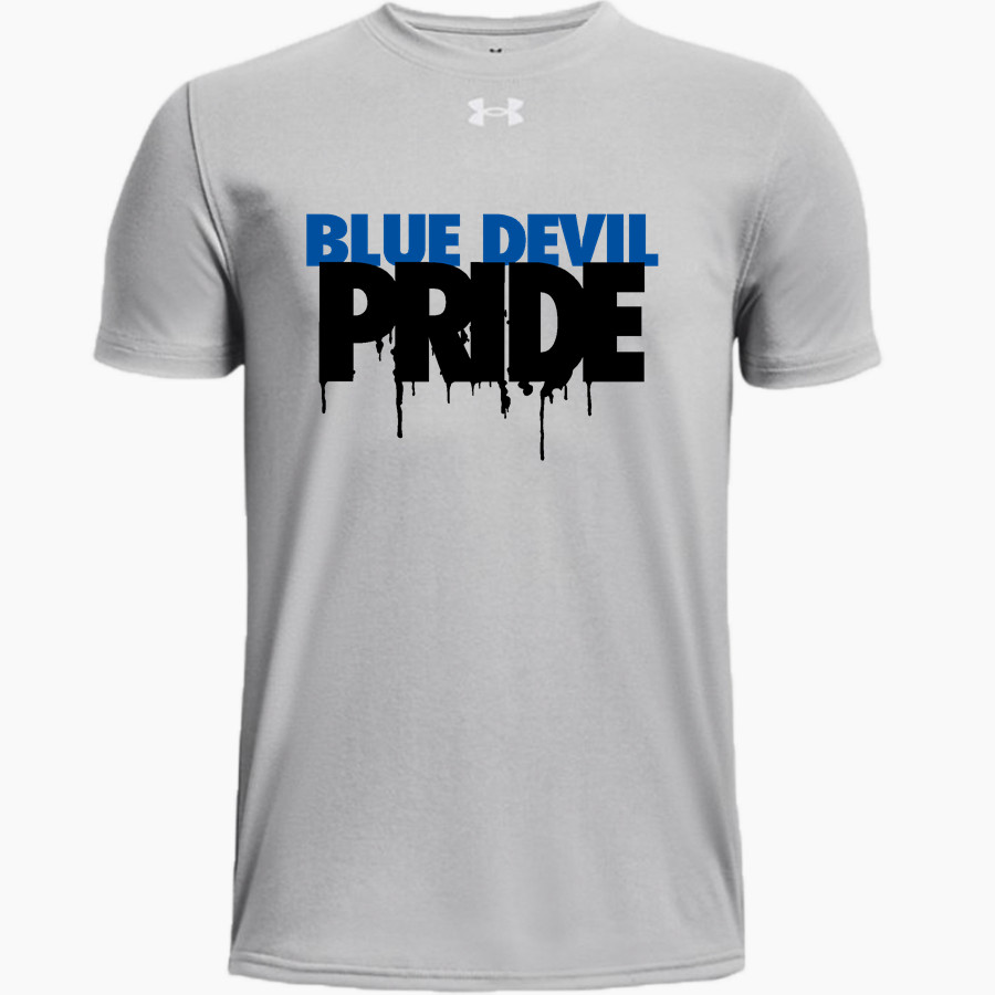 READING SENIOR HIGH SCHOOL BLUE DEVILS <span class="pdp-name-mascot">READING BLUE DEVILS</span> UA Youth Team Tech Short Sleeve T-Shirt