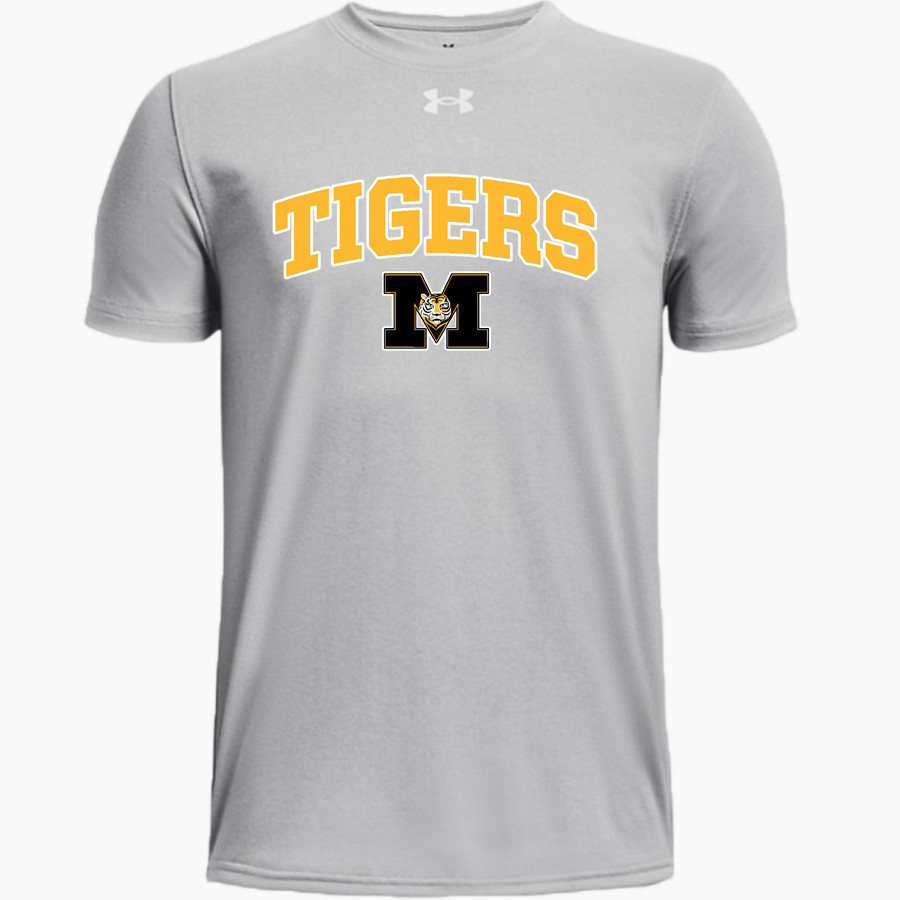MITCHELL HIGH SCHOOL TIGERS <span class="pdp-name-mascot">MITCHELL TIGERS</span> UA Youth Team Tech Short Sleeve T-Shirt