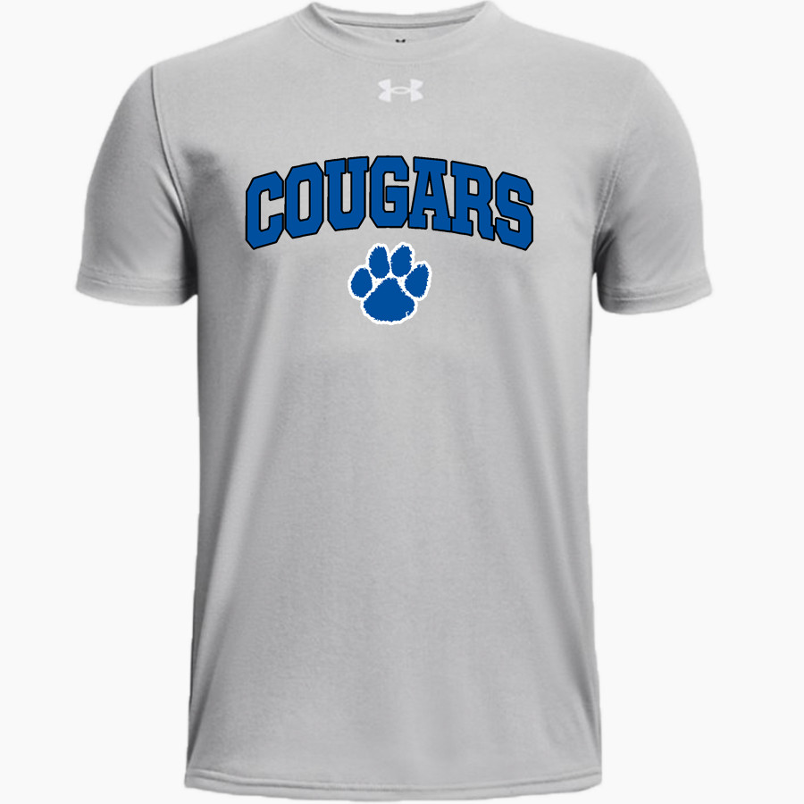 BOTHELL HIGH SCHOOL COUGARS UA Youth Team Tech Short Sleeve T-Shirt