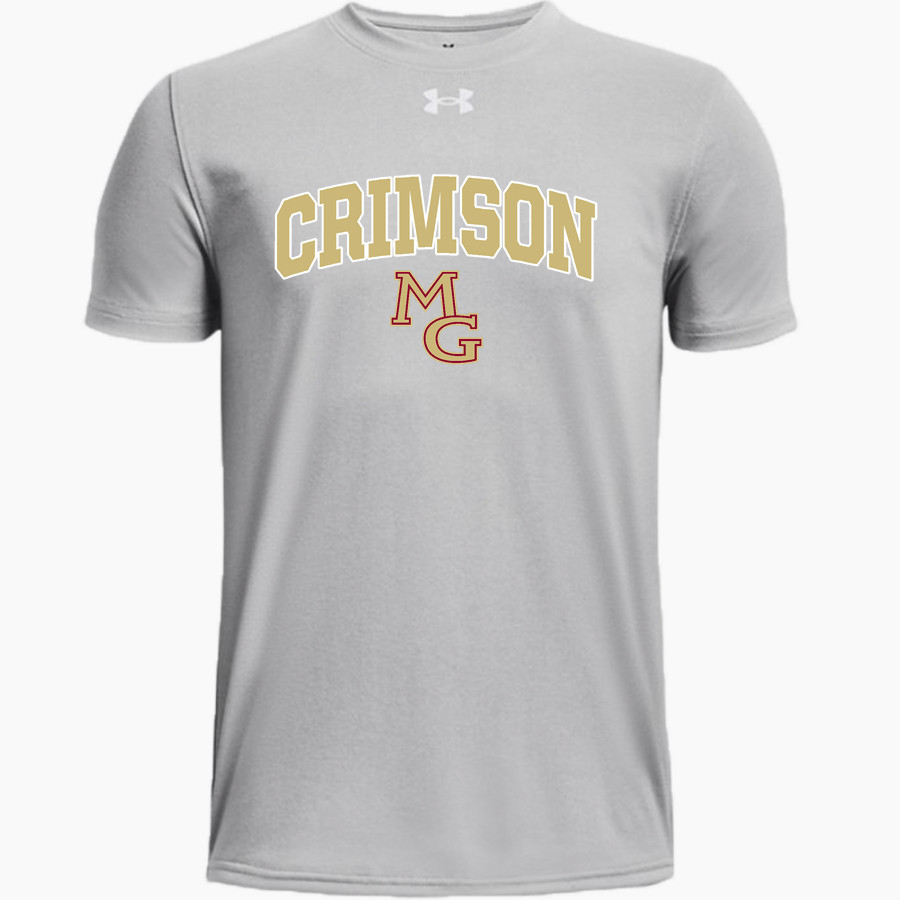 Maple Grove Crimson <span class="pdp-name-mascot">Maple Grove Crimson</span> UA Youth Team Tech Short Sleeve T-Shirt