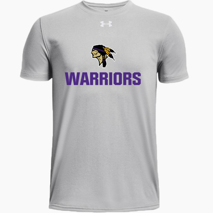 MIAMI HIGH SCHOOL WARRIORS UA Youth Team Tech Short Sleeve T-Shirt