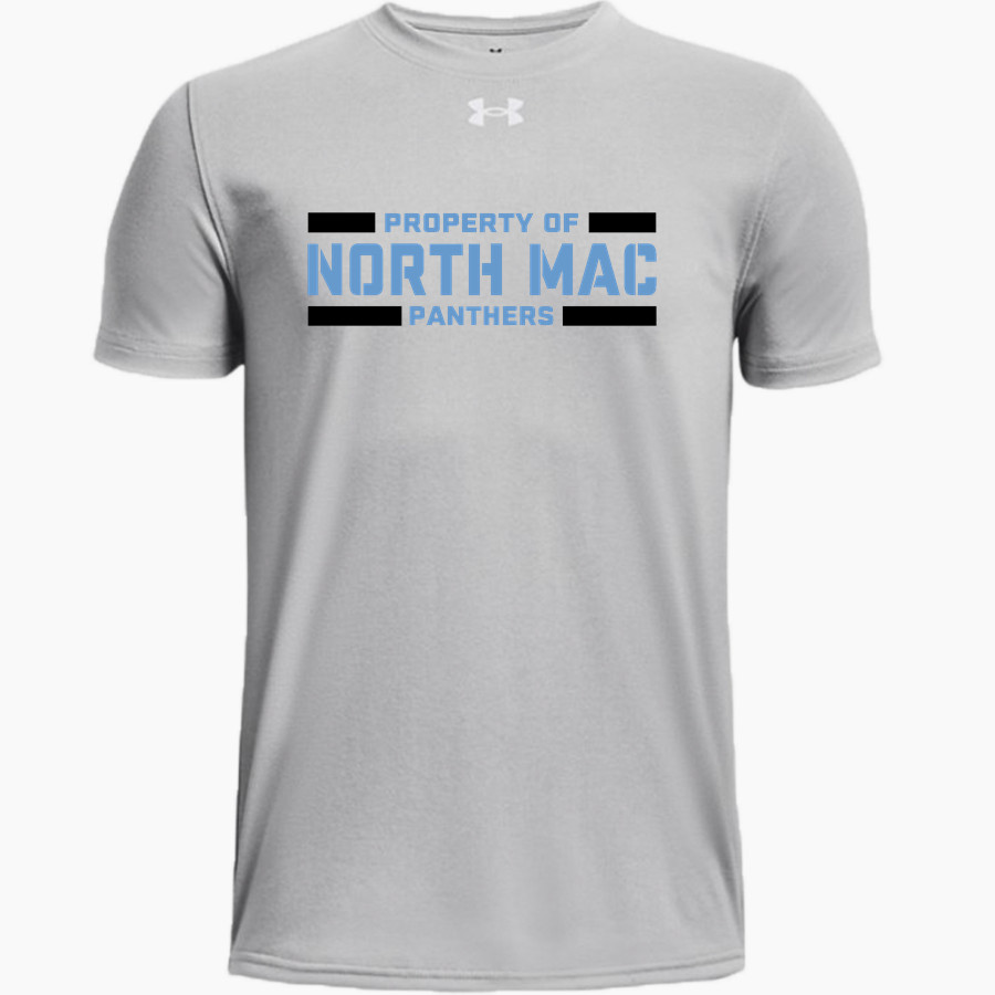 NORTH MAC HIGH SCHOOL PANTHERS <span class="pdp-name-mascot">NORTH MAC PANTHERS</span> UA Youth Team Tech Short Sleeve T-Shirt