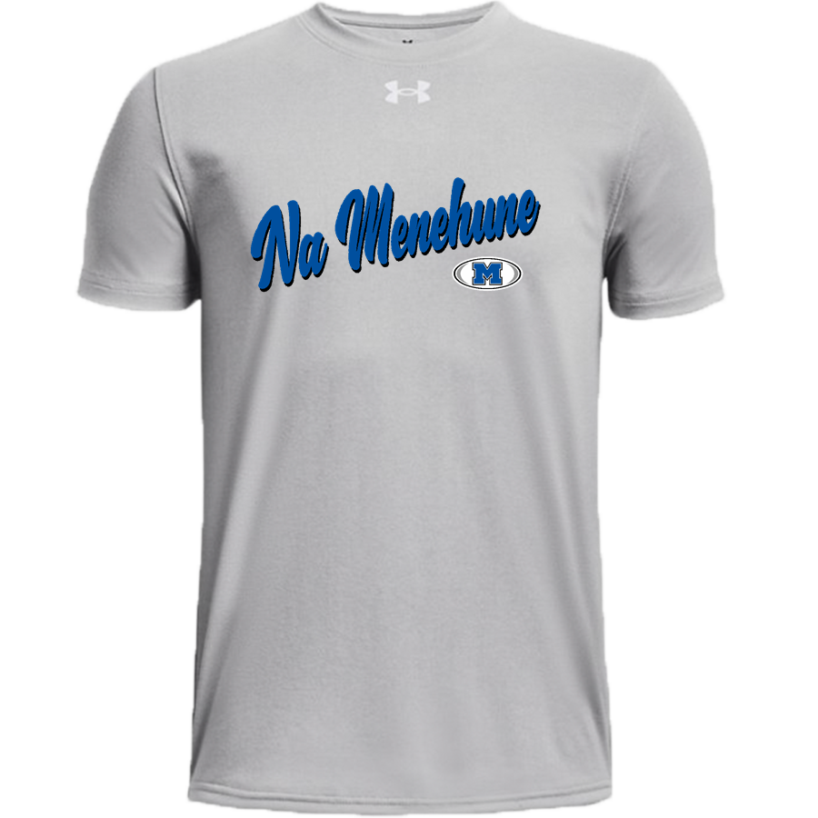 Moanalua Na Menehune <span class="pdp-name-mascot">Moanalua Menehunes</span> UA Youth Team Tech Short Sleeve T-Shirt