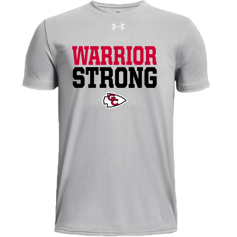 GRANITE CITY HIGH SCHOOL WARRIORS <span class="pdp-name-mascot">GRANITE CITY WARRIORS</span> UA Youth Team Tech Short Sleeve T-Shirt