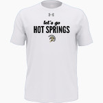 HOT SPRINGS HIGH SCHOOL TROJANS <span class="pdp-name-mascot">HOT SPRINGS TROJANS</span> UA Youth Team Tech Short Sleeve T-Shirt Front Thumbnail