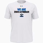Zion Lutheran Raiders UA Youth Team Tech Short Sleeve T-Shirt Front Thumbnail