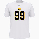 WAUPUN HIGH SCHOOL WARRIORS <span class="pdp-name-mascot">WAUPUN WARRIORS</span> UA Youth Team Tech Short Sleeve T-Shirt Front Thumbnail