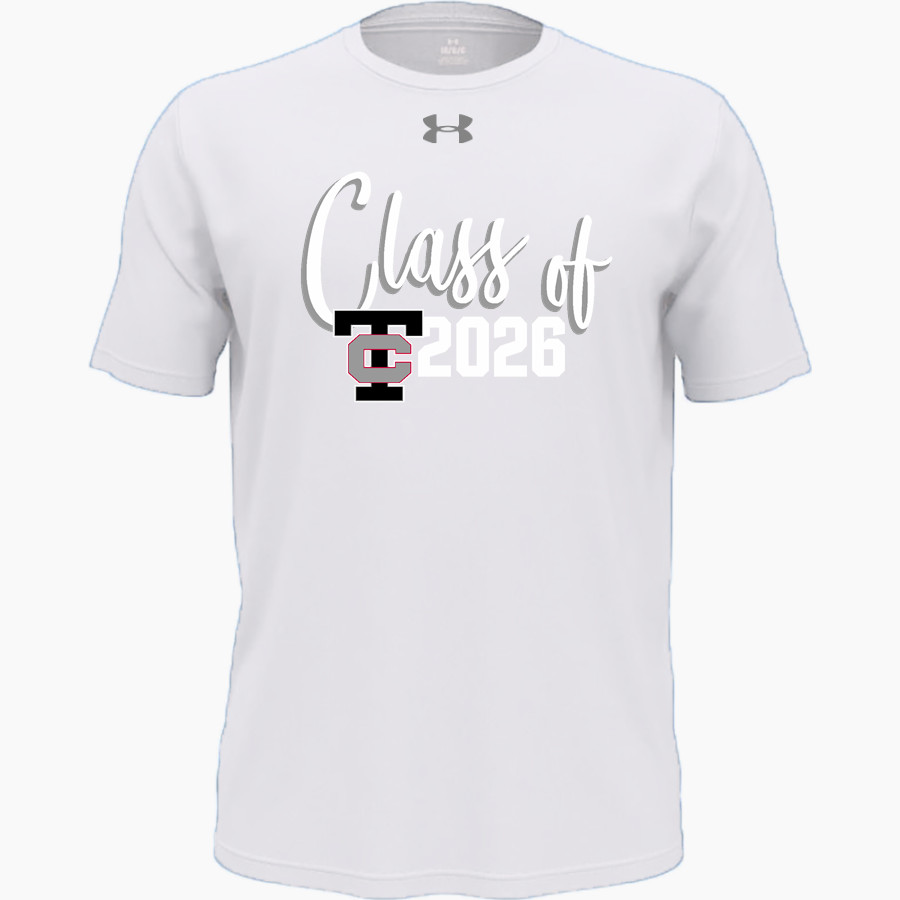 TROY HIGH SCHOOL COLTS <span class="pdp-name-mascot">TROY COLTS</span> UA Youth Team Tech Short Sleeve T-Shirt