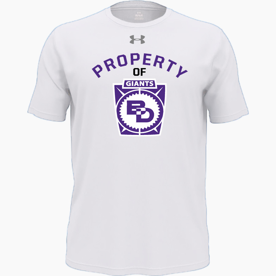 Ben Davis Giants UA Youth Team Tech Short Sleeve T-Shirt