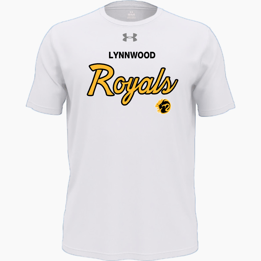 LYNNWOOD HIGH SCHOOL ROYALS <span class="pdp-name-mascot">LYNNWOOD ROYALS</span> UA Youth Team Tech Short Sleeve T-Shirt