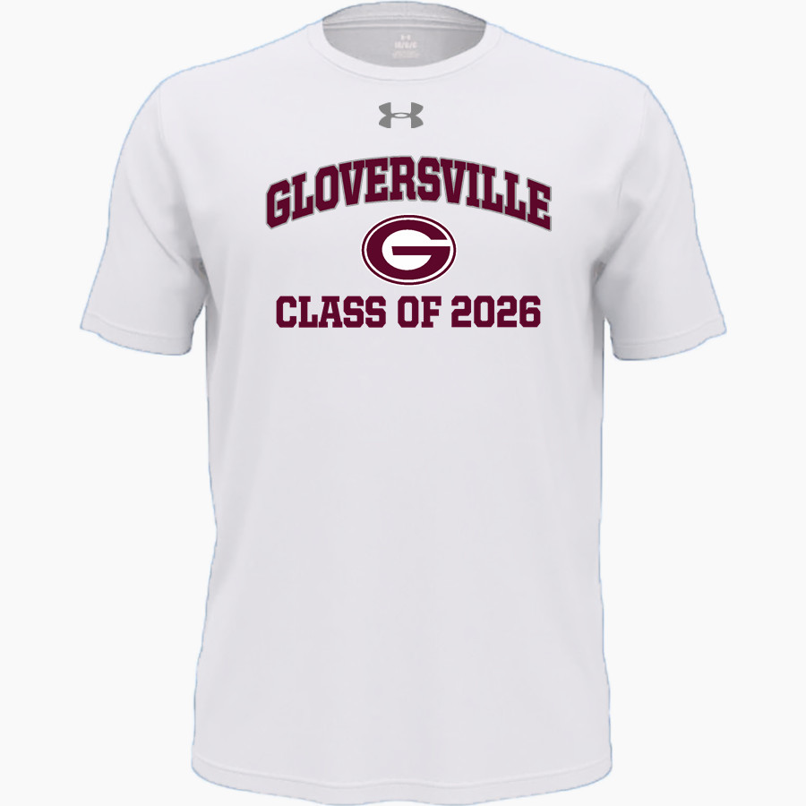 Gloversville High School <span class="pdp-name-mascot">Gloversville Dragon Huskies</span> UA Youth Team Tech Short Sleeve T-Shirt