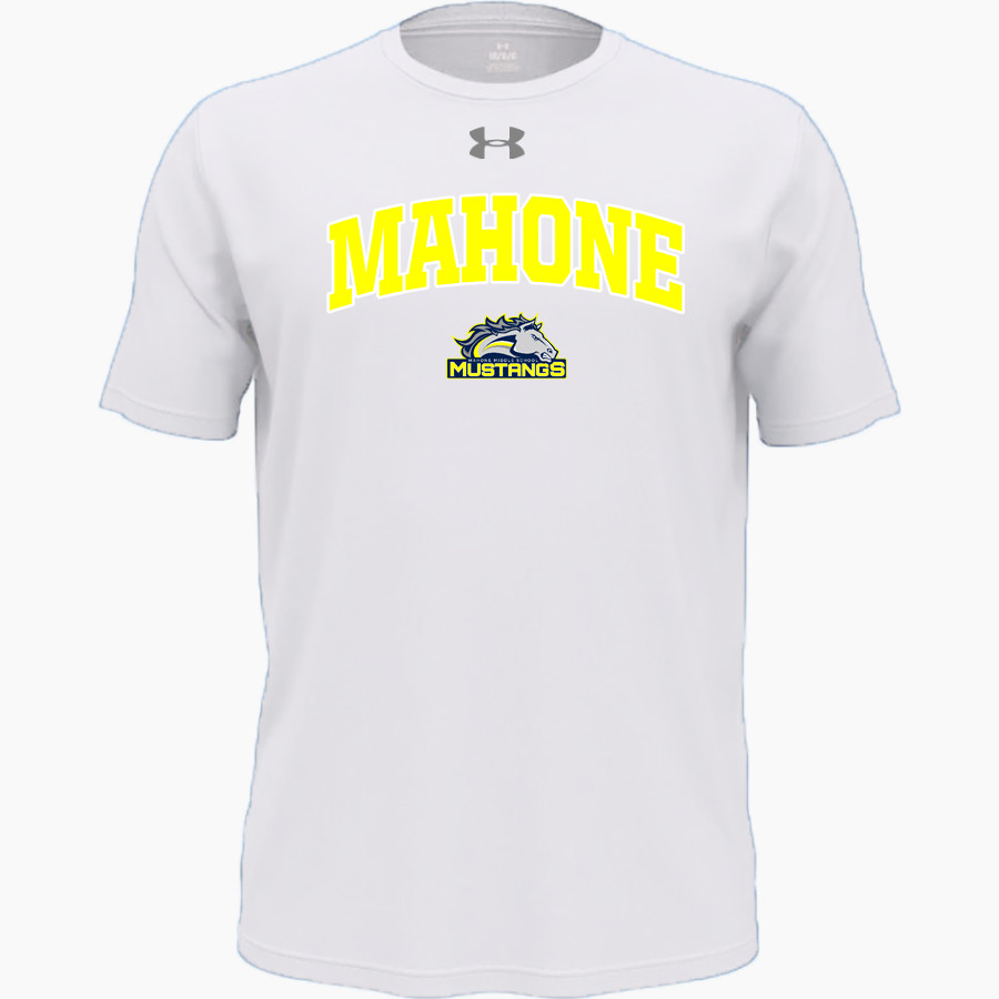 Mahone Mustangs <span class="pdp-name-mascot">Mahone Middle School Mustangs</span> UA Youth Team Tech Short Sleeve T-Shirt