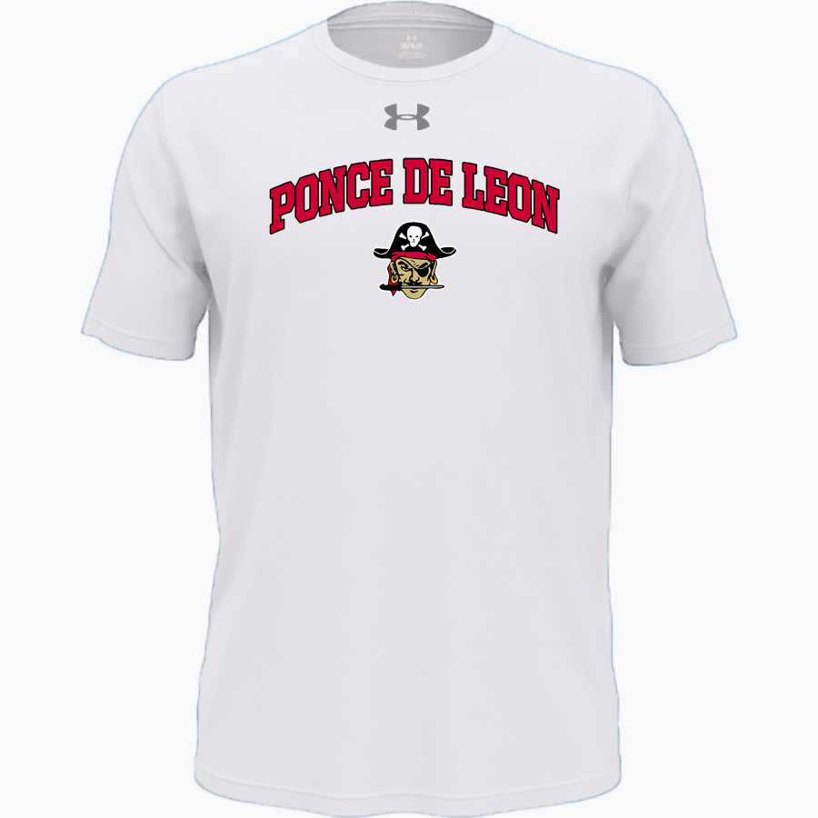PONCE DE LEON HIGH SCHOOL PIRATES <span class="pdp-name-mascot">PONCE DE LEON PIRATES</span> UA Youth Team Tech Short Sleeve T-Shirt