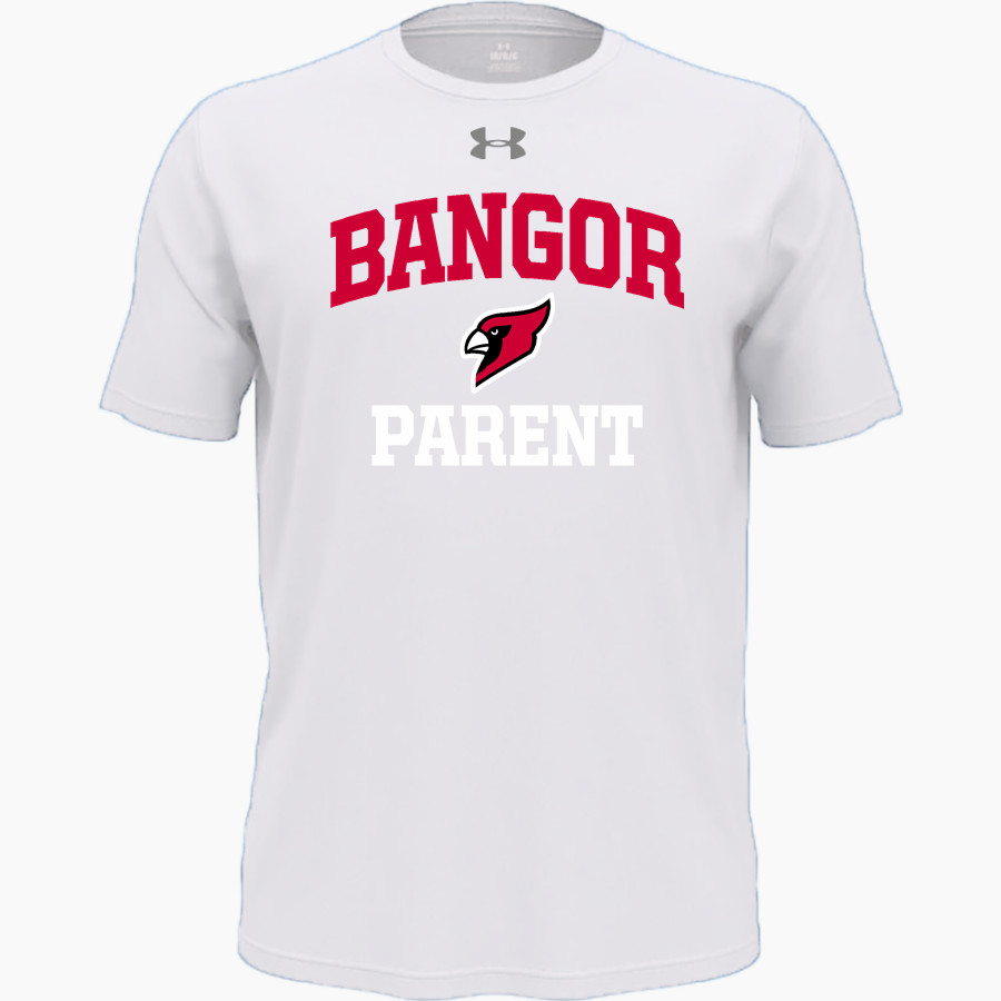 BANGOR HIGH SCHOOL CARDINALS <span class="pdp-name-mascot">BANGOR CARDINALS</span> UA Youth Team Tech Short Sleeve T-Shirt