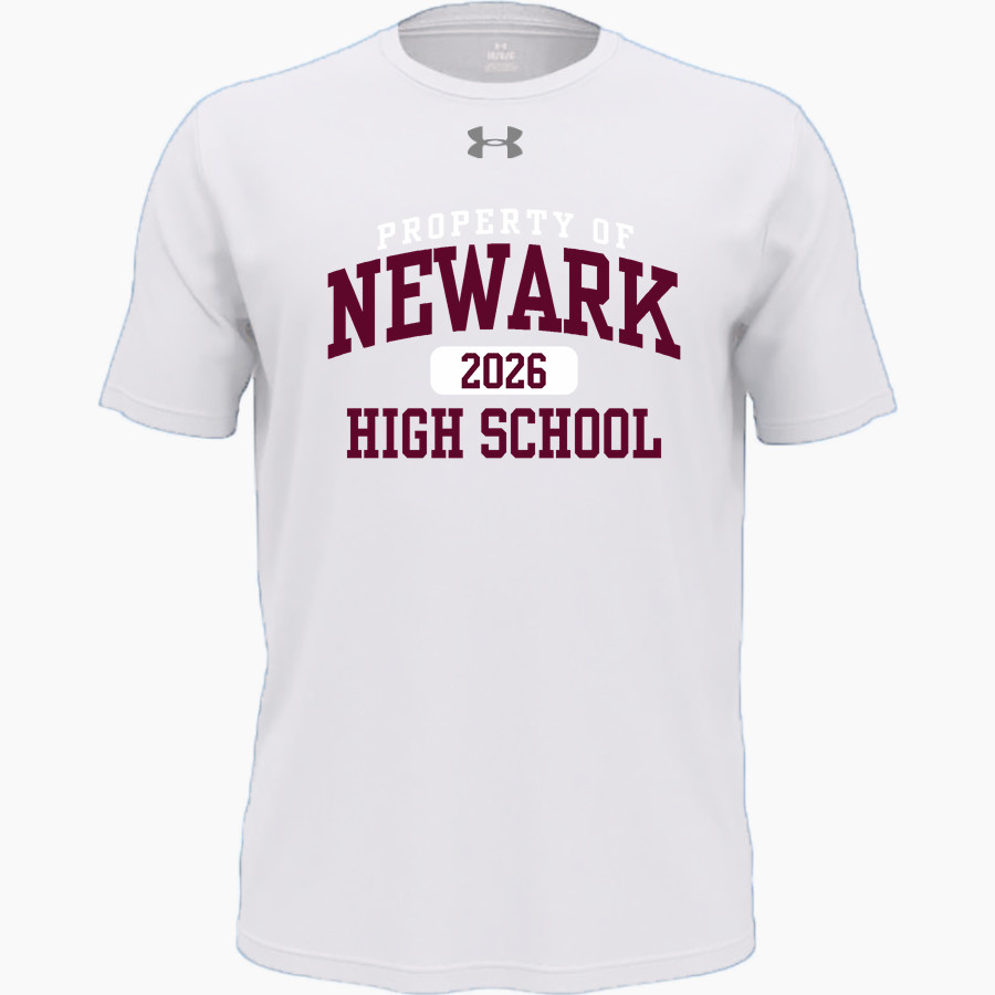 NEWARK HIGH SCHOOL REDS UA Youth Team Tech Short Sleeve T-Shirt