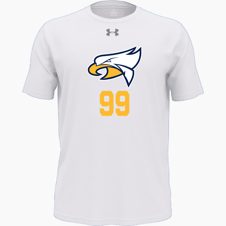 HUDSONVILLE HIGH SCHOOL EAGLES <span class="pdp-name-mascot">HUDSONVILLE EAGLES</span> UA Youth Team Tech Short Sleeve T-Shirt
