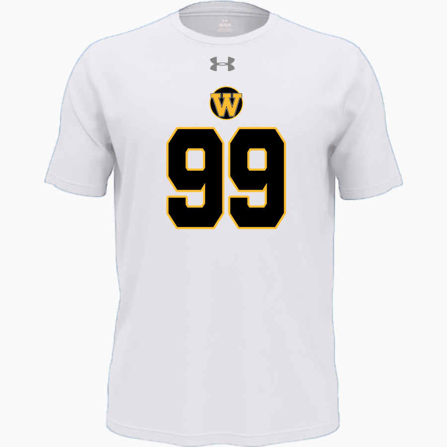 WAUPUN HIGH SCHOOL WARRIORS <span class="pdp-name-mascot">WAUPUN WARRIORS</span> UA Youth Team Tech Short Sleeve T-Shirt