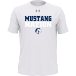 Grand Traverse Academy Mustangs <span class="pdp-name-mascot">Grand Traverse Academy Mustangs</span> UA Youth Team Tech Short Sleeve T-Shirt Front Thumbnail