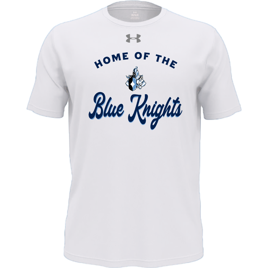 OLGC Blue Knights <span class="pdp-name-mascot">Our Lady of Good Counsel Blue Knights</span> UA Youth Team Tech Short Sleeve T-Shirt