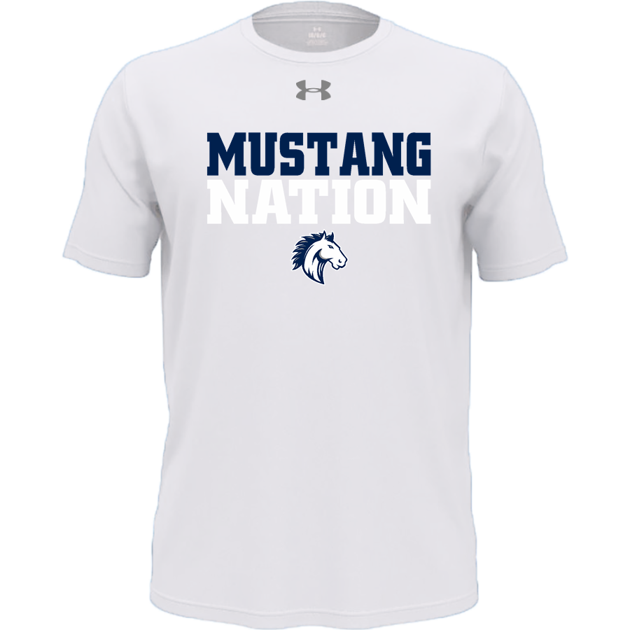 Grand Traverse Academy Mustangs <span class="pdp-name-mascot">Grand Traverse Academy Mustangs</span> UA Youth Team Tech Short Sleeve T-Shirt