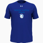 TRINITY VALLEY SCHOOL TROJANS <span class="pdp-name-mascot">TRINITY VALLEY TROJANS</span> UA Youth Team Tech Short Sleeve T-Shirt Front Thumbnail