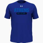 ATHENS HIGH SCHOOL BLUEJAYS UA Youth Team Tech Short Sleeve T-Shirt Front Thumbnail