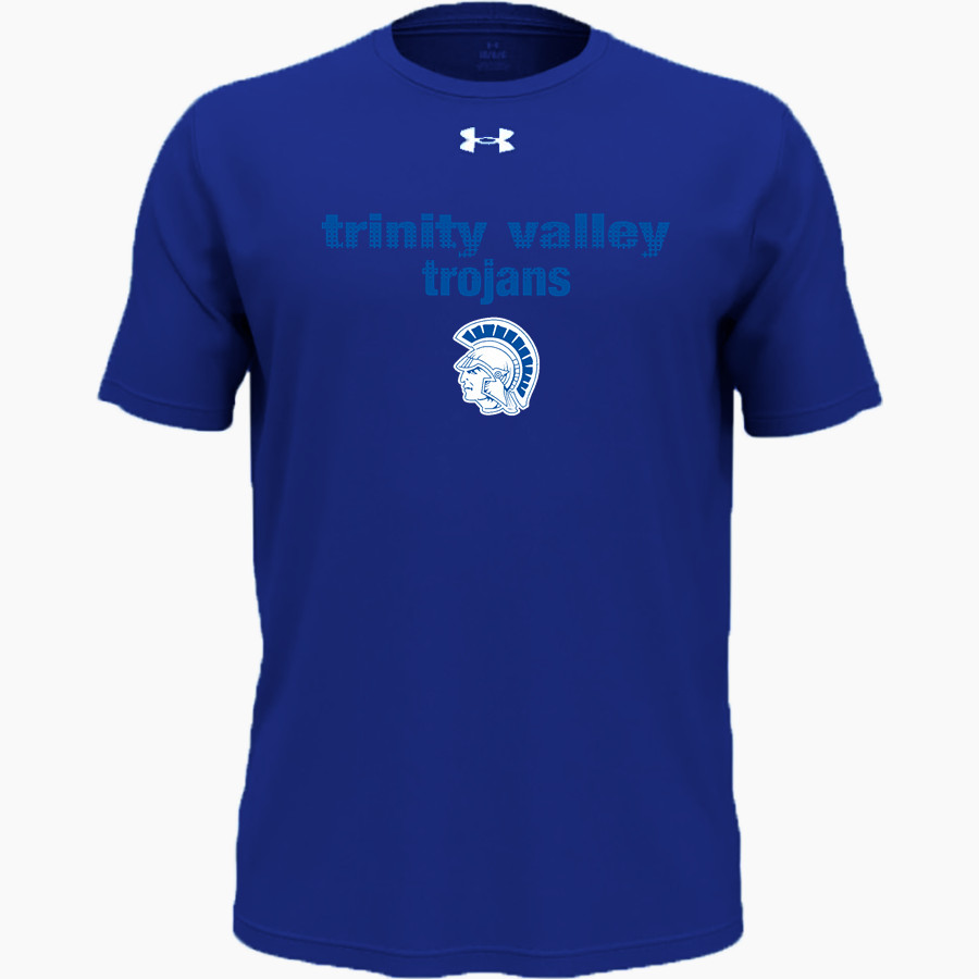 TRINITY VALLEY SCHOOL TROJANS <span class="pdp-name-mascot">TRINITY VALLEY TROJANS</span> UA Youth Team Tech Short Sleeve T-Shirt