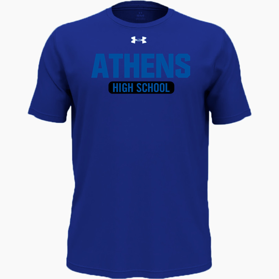 ATHENS HIGH SCHOOL BLUEJAYS UA Youth Team Tech Short Sleeve T-Shirt
