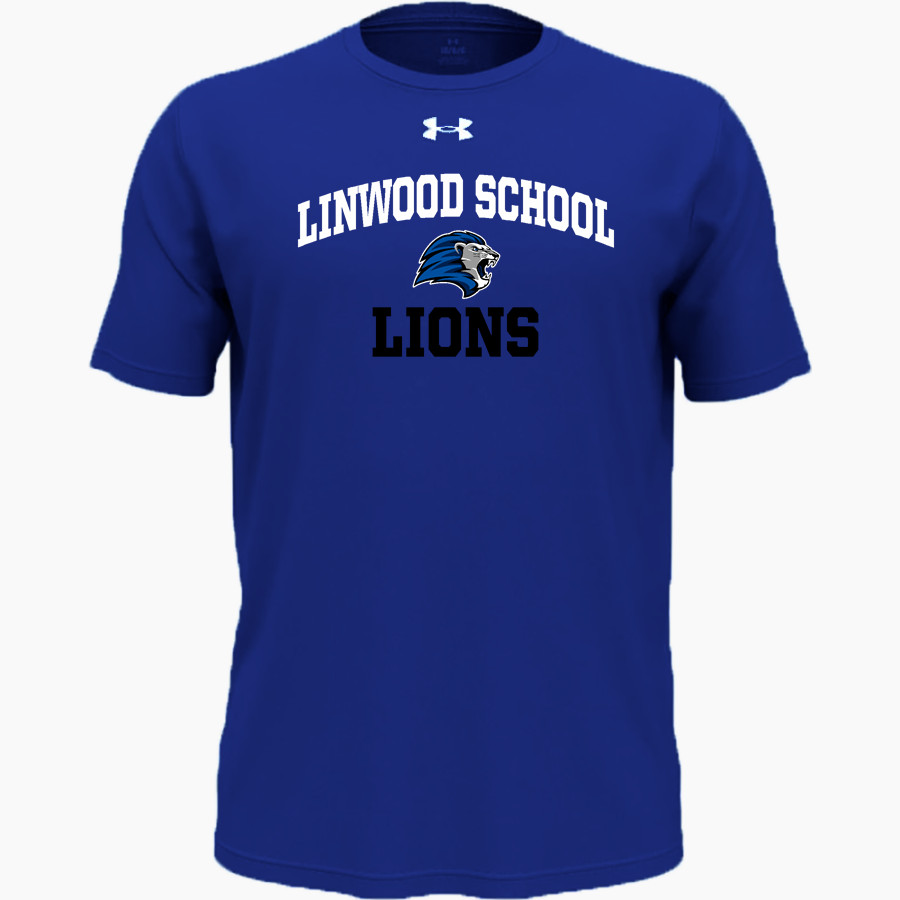 Linwood School Lions UA Youth Team Tech Short Sleeve T-Shirt