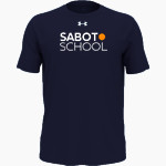 Sabot School Sabot School <span class="pdp-name-mascot">STONY POINT SCHOOL</span> UA Youth Team Tech Short Sleeve T-Shirt Front Thumbnail