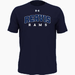 REAVIS HIGH SCHOOL RAMS UA Youth Team Tech Short Sleeve T-Shirt Front Thumbnail