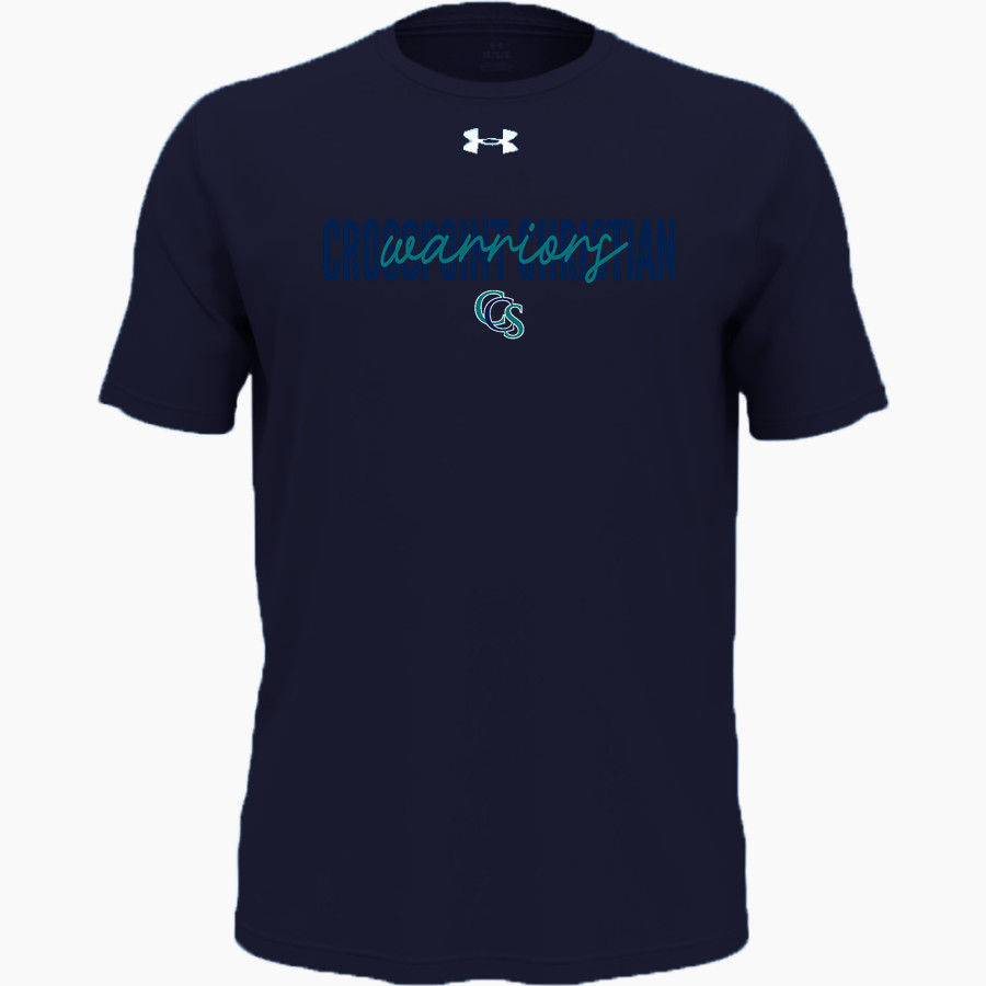 Crosspoint Christian Warriors <span class="pdp-name-mascot">Crosspoint Christian Warriors</span> UA Youth Team Tech Short Sleeve T-Shirt