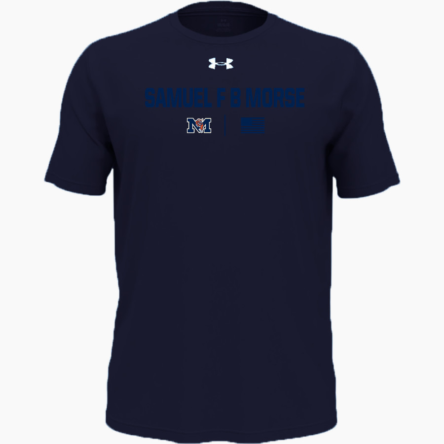 SAMUEL F B MORSE HIGH SCHOOL TIGERS <span class="pdp-name-mascot">SAMUEL F B MORSE TIGERS</span> UA Youth Team Tech Short Sleeve T-Shirt