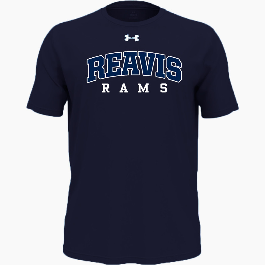 REAVIS HIGH SCHOOL RAMS UA Youth Team Tech Short Sleeve T-Shirt