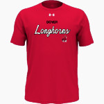 DOVER HIGH SCHOOL LONGHORNS UA Youth Team Tech Short Sleeve T-Shirt Front Thumbnail