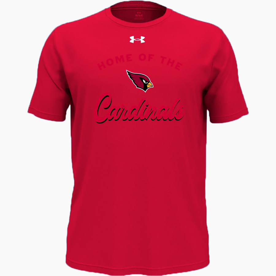 JOHANNESBURG-LEWISTON HIGH SCH CARDINALS <span class="pdp-name-mascot">JOHANNESBURG - LEWISTON CARDINALS</span> UA Youth Team Tech Short Sleeve T-Shirt