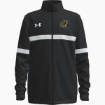 MCGREGOR HIGH SCHOOL BULLDOGS UA Youth Team Knit Warm-Up Full Zip Jacket Front Thumbnail