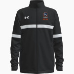 LaGrange Academy Warriors UA Youth Team Knit Warm-Up Full Zip Jacket Front Thumbnail