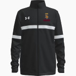 VOORHEES VIKINGS official sideline store UA Youth Team Knit Warm-Up Full Zip Jacket Front Thumbnail