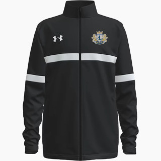 UA Youth Team Knit Warm-Up Full Zip Jacket