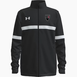 UA Youth Team Knit Warm-Up Full Zip Jacket
